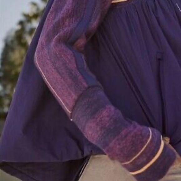 NWOT FP MOVEMENT spaced out purple jacket size large - Picture 4 of 15